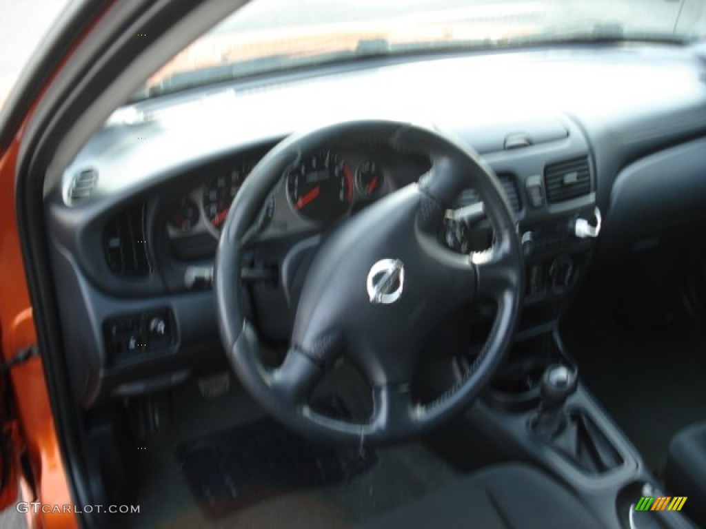 2006 Sentra SE-R - Volcanic Orange / Charcoal photo #8
