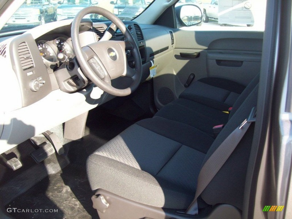 2012 Silverado 1500 LS Regular Cab - Mocha Steel Metallic / Dark Titanium photo #7