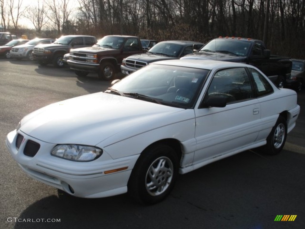 1996 Bright White Pontiac Grand Am Se Coupe 59375640