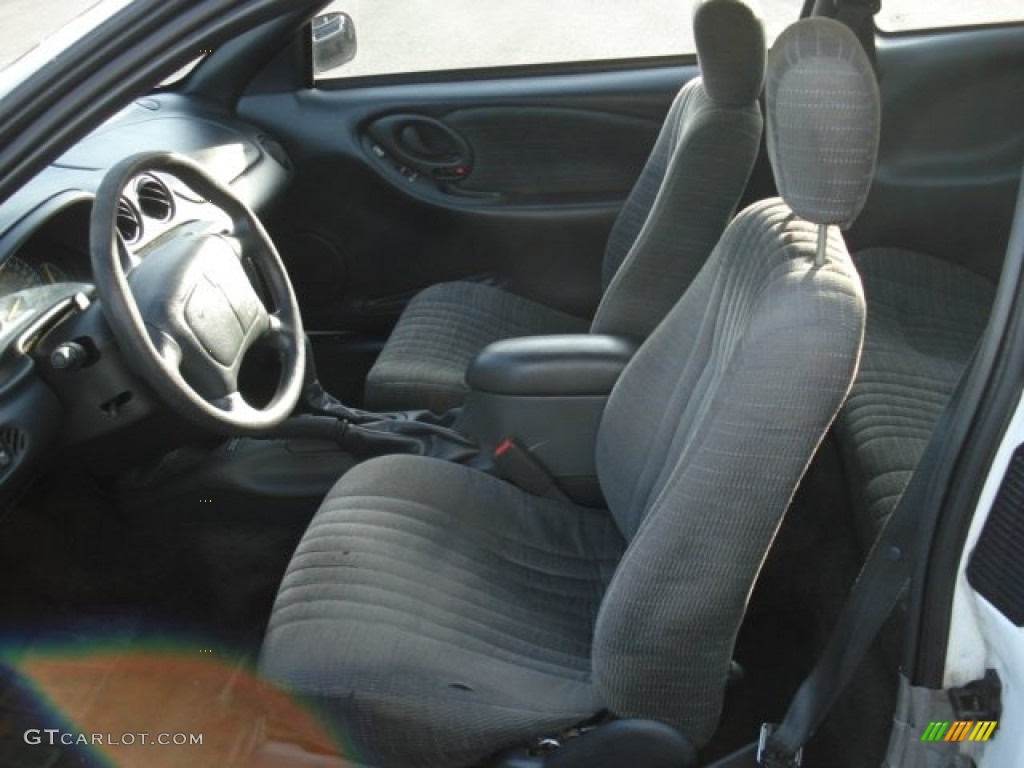 1996 Grand Am SE Coupe - Bright White / Pewter photo #9