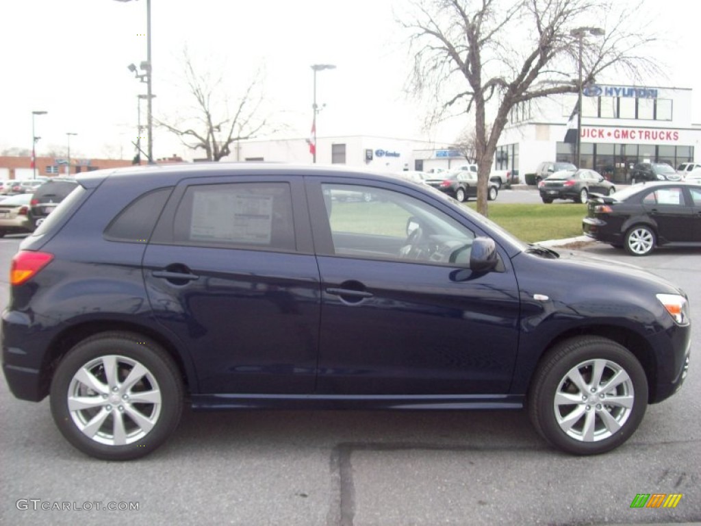 Cosmic Blue 2012 Mitsubishi Outlander Sport SE Exterior Photo #59412665