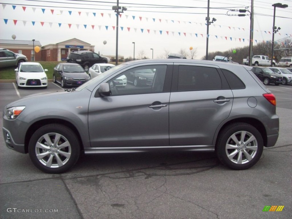 Mercury Gray Pearl 2012 Mitsubishi Outlander Sport SE 4WD Exterior Photo #59412974