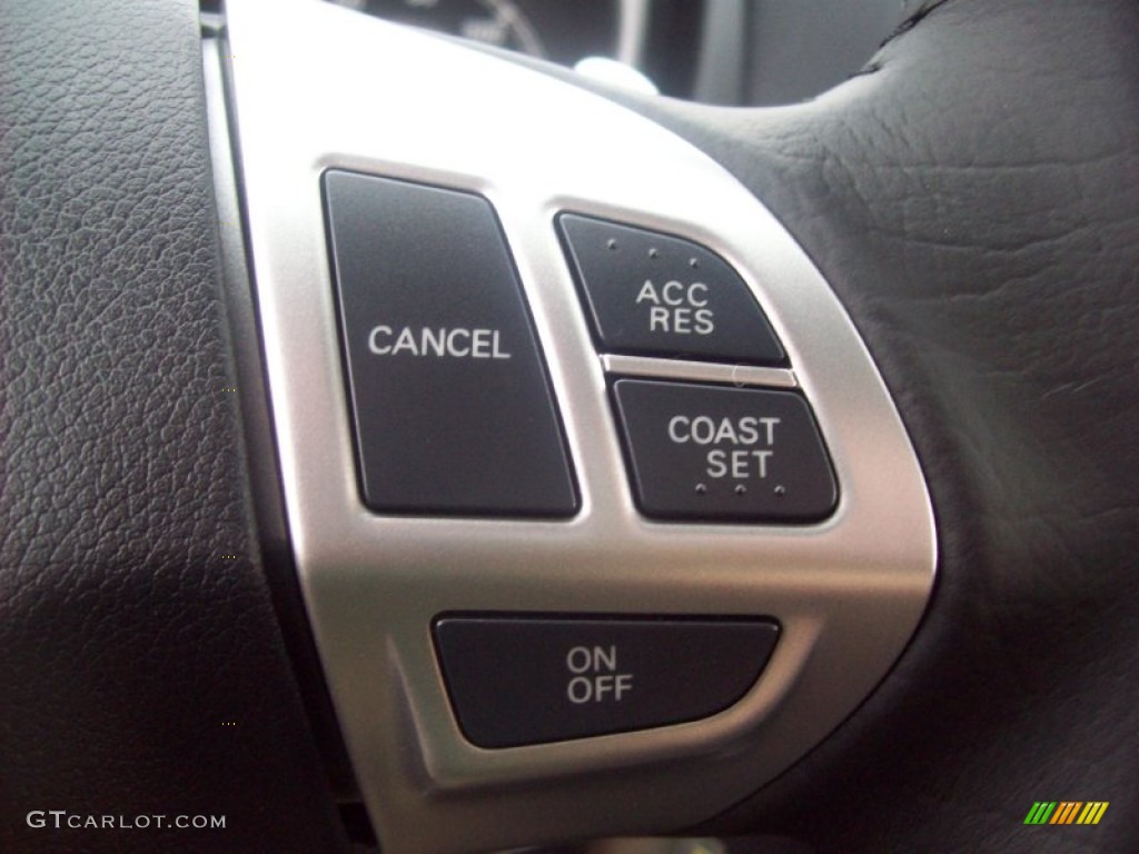 2012 Outlander Sport ES - Mercury Gray Pearl / Black photo #15
