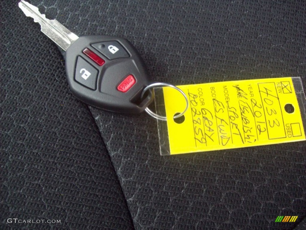 2012 Outlander Sport ES - Mercury Gray Pearl / Black photo #17