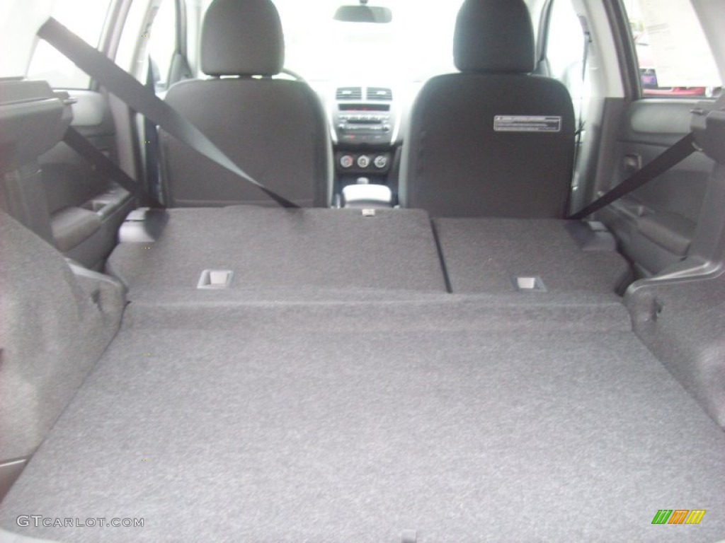 2012 Outlander Sport ES - Mercury Gray Pearl / Black photo #21