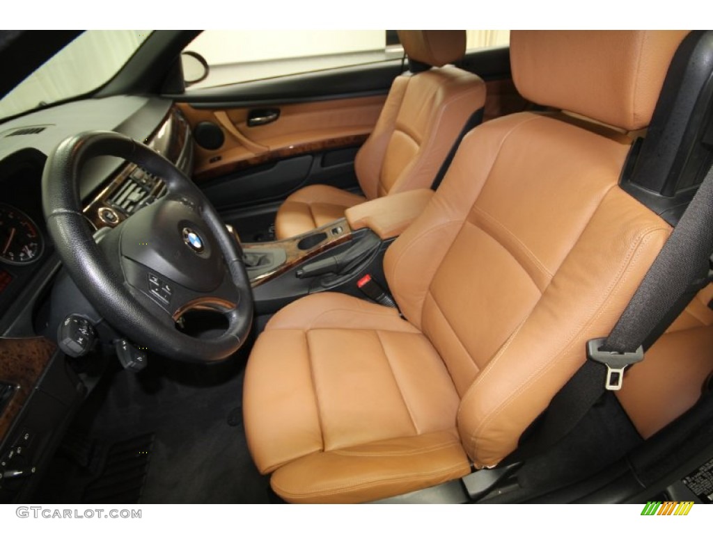 2007 3 Series 328i Convertible - Space Gray Metallic / Saddle Brown/Black photo #3