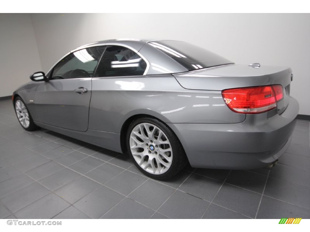 2007 3 Series 328i Convertible - Space Gray Metallic / Saddle Brown/Black photo #6