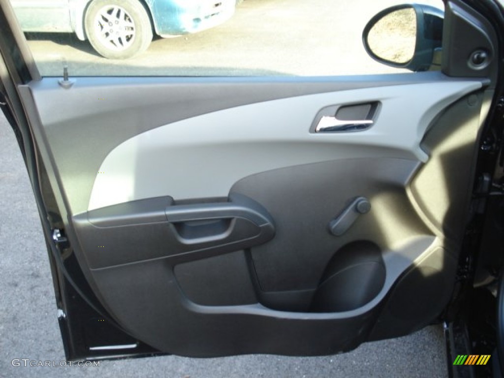 2012 Sonic LS Sedan - Black / Jet Black/Dark Titanium photo #12