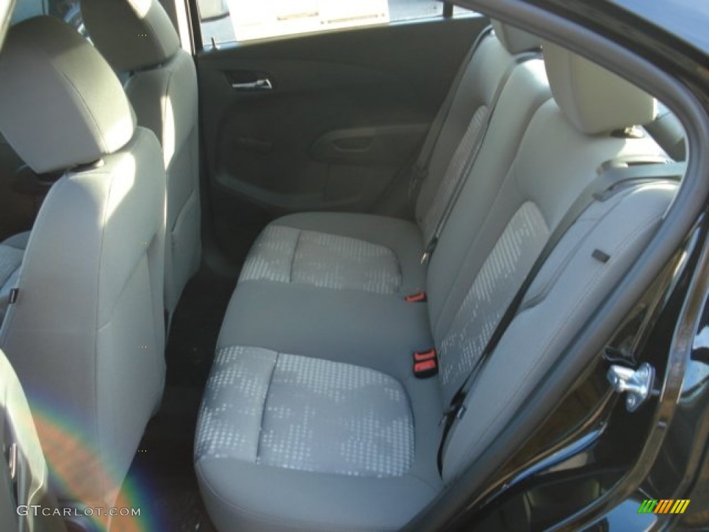 2012 Sonic LS Sedan - Black / Jet Black/Dark Titanium photo #13