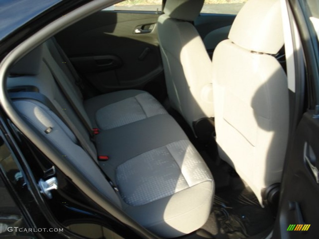 2012 Sonic LS Sedan - Black / Jet Black/Dark Titanium photo #15