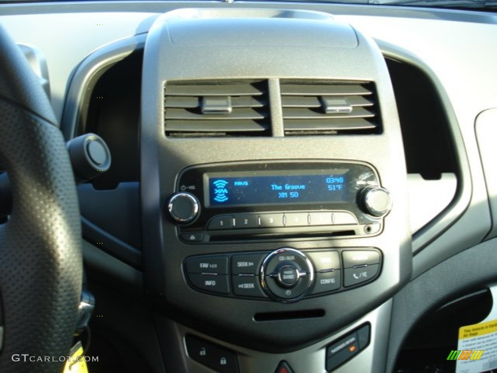 2012 Sonic LS Sedan - Black / Jet Black/Dark Titanium photo #17