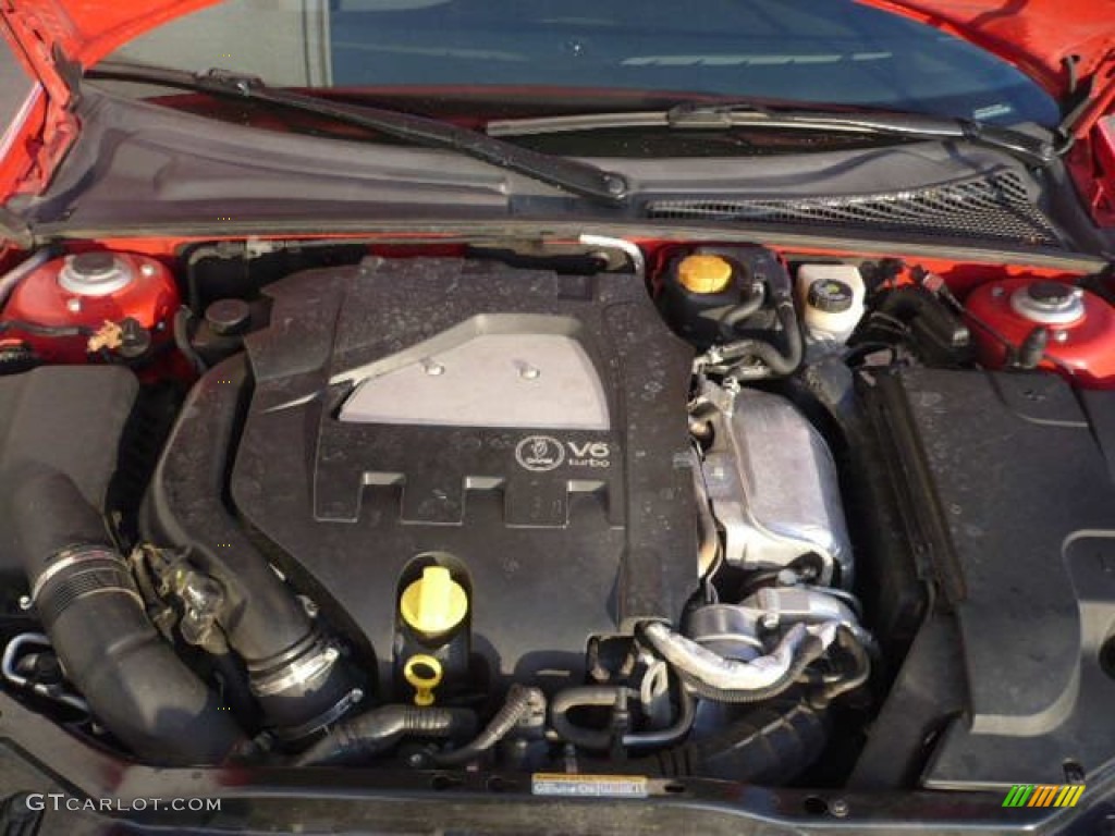 2007 Saab 9-3 Aero Sport Sedan Engine Photos