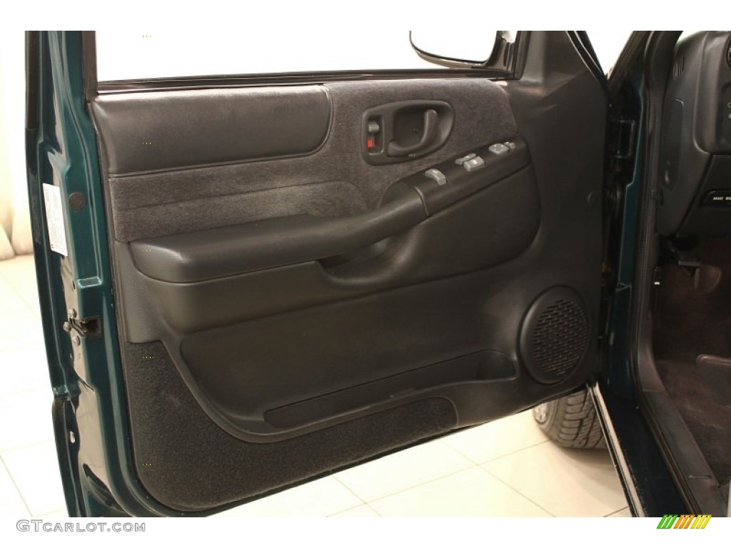 1998 Sonoma SLS Extended Cab - Emerald Green Metallic / Graphite photo #5