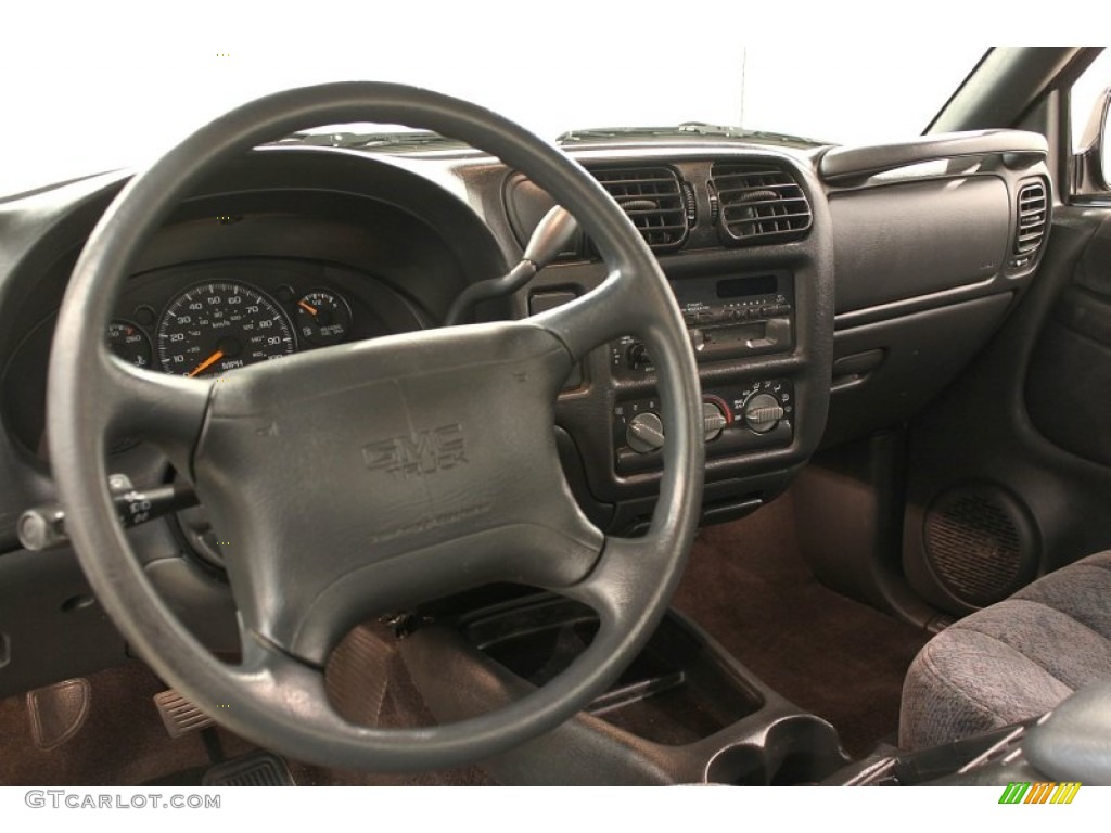1998 Sonoma SLS Extended Cab - Emerald Green Metallic / Graphite photo #8
