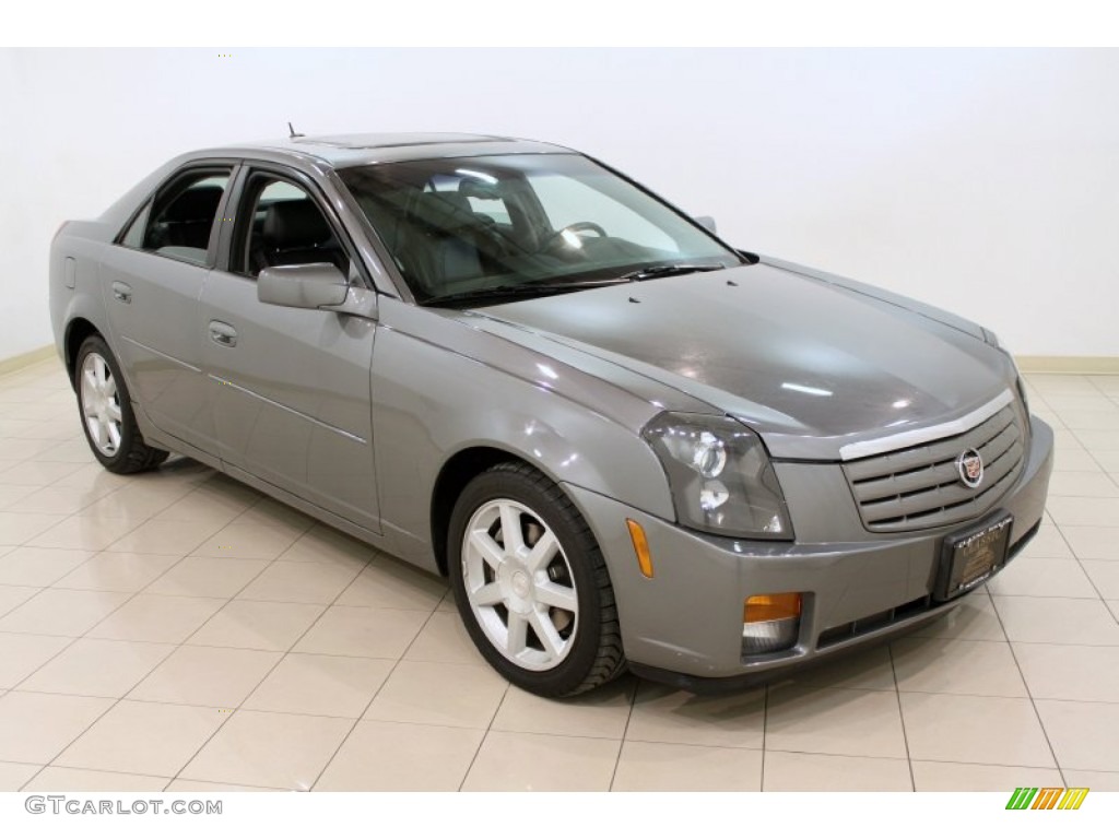 2005 CTS Sedan - Silver Smoke / Ebony photo #1