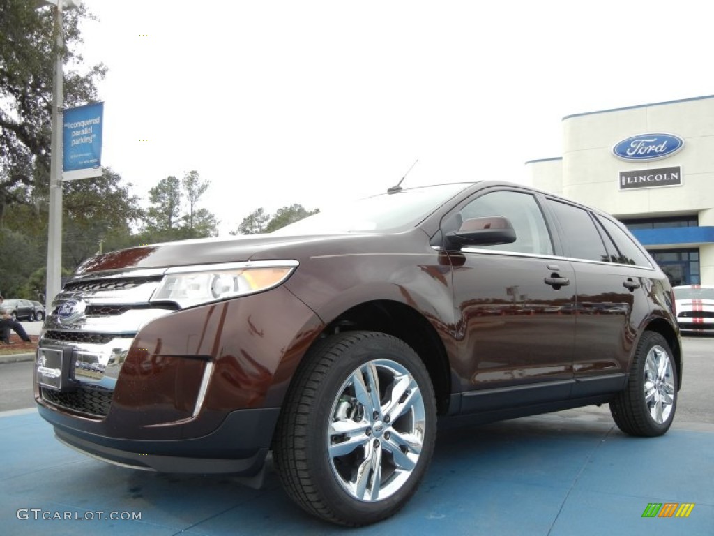 2012 Edge Limited - Cinnamon Metallic / Medium Light Stone photo #1