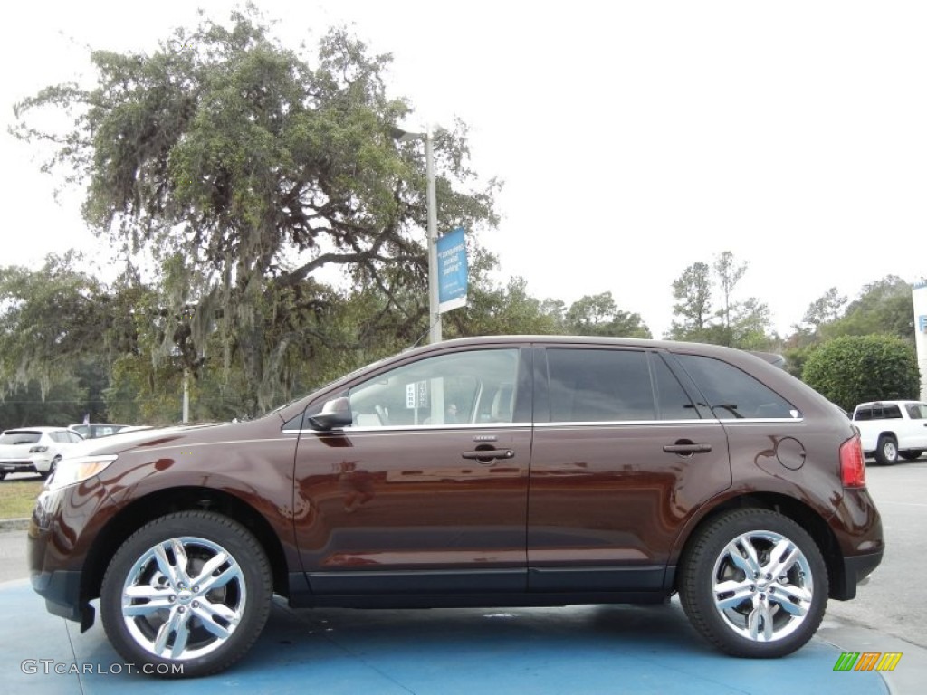 Cinnamon Metallic 2012 Ford Edge Limited Exterior Photo #59418083
