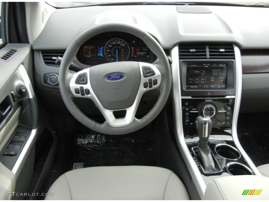 2012 Ford Edge Limited Medium Light Stone Dashboard Photo #59418132