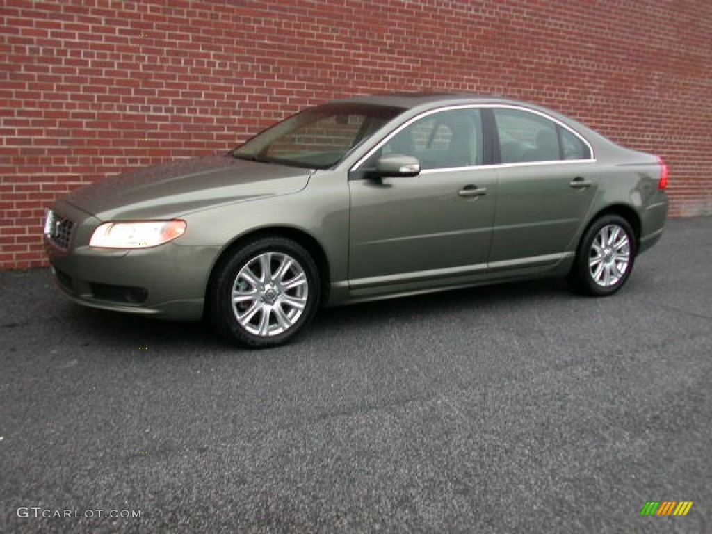 2009 S80 3.2 - Caper Green Metallic / Sandstone Beige photo #1