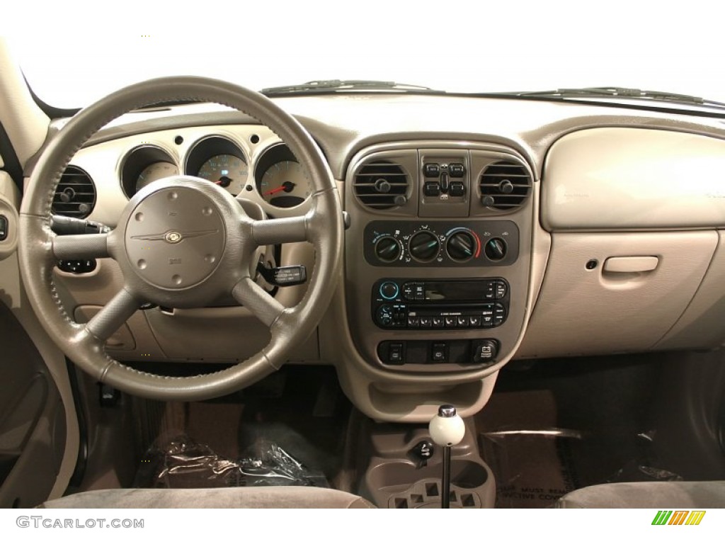2004 Chrysler PT Cruiser Limited Taupe/Pearl Beige Dashboard Photo #59418552