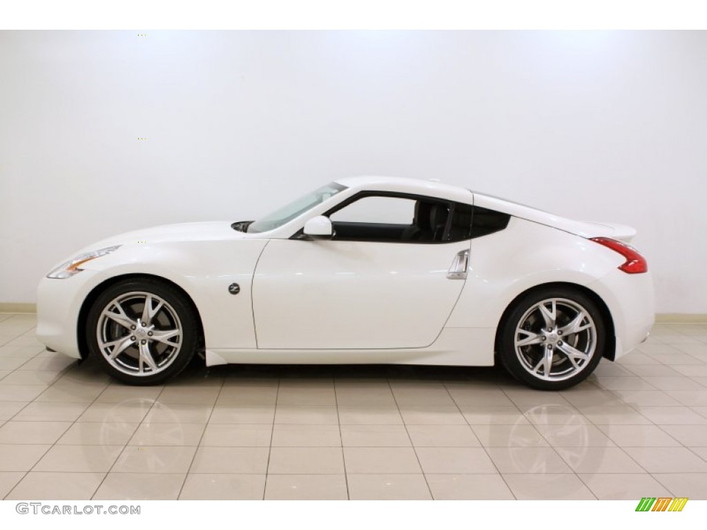 2010 370Z Sport Touring Coupe - Pearl White / Black Leather photo #4