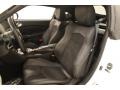 Black Leather 2010 Nissan 370Z Sport Touring Coupe Interior Color