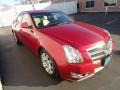 2008 Crystal Red Cadillac CTS 4 AWD Sedan  photo #3