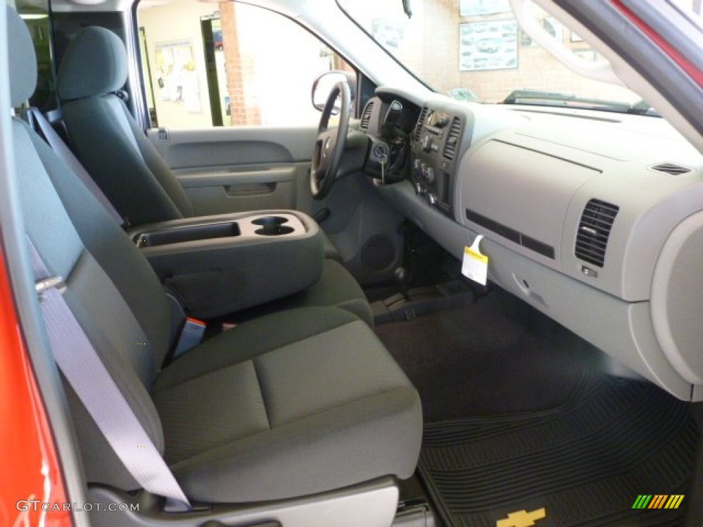 2012 Silverado 1500 LS Regular Cab 4x4 - Victory Red / Dark Titanium photo #10