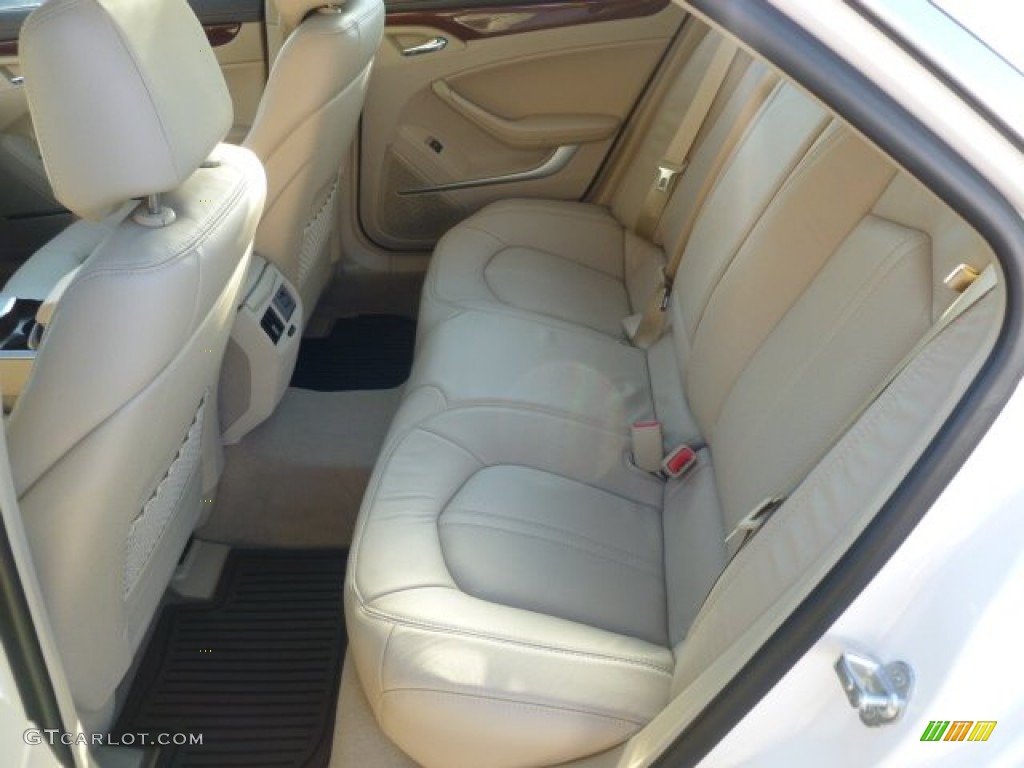 2012 CTS 4 3.6 AWD Sedan - White Diamond Tricoat / Cashmere/Cocoa photo #14