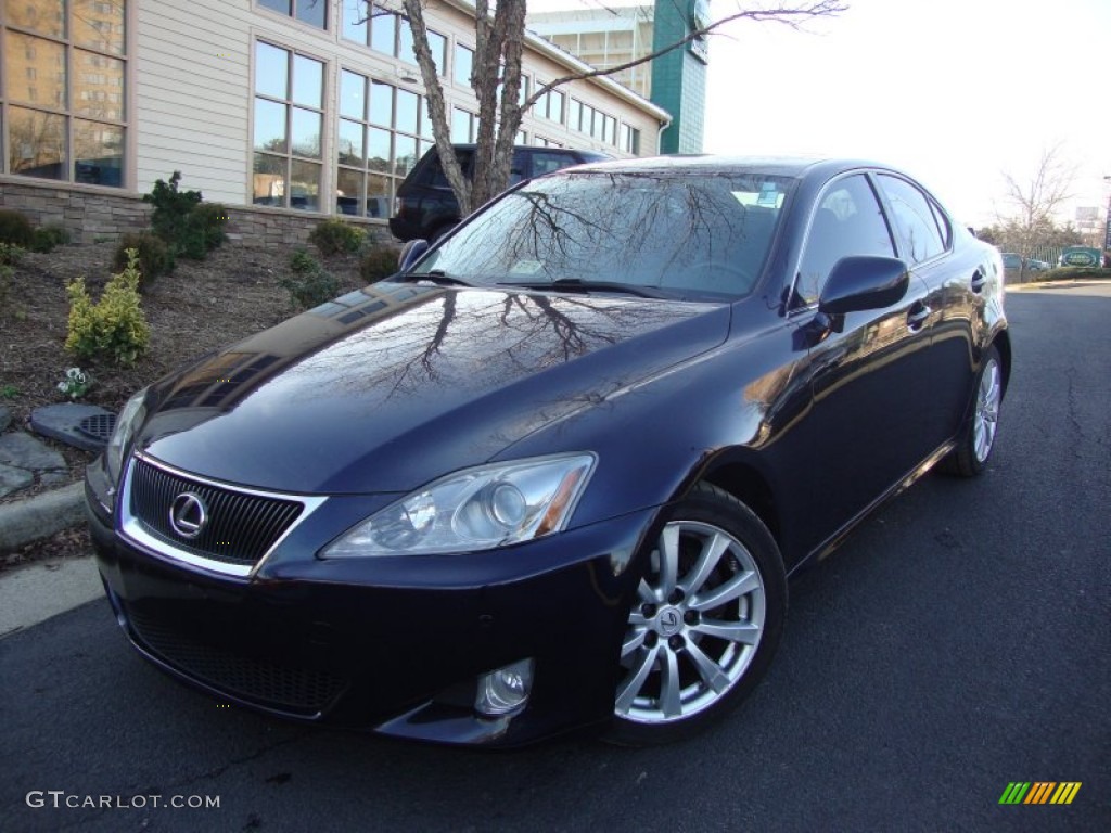 Blue Onyx Pearl 2006 Lexus IS 250 Exterior Photo #59420375