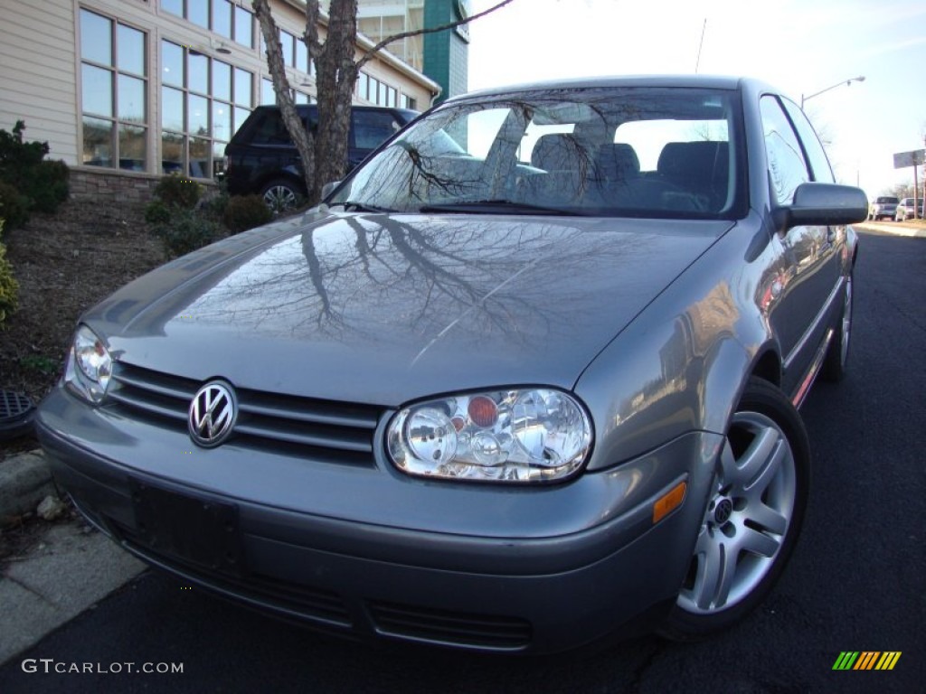 2003 GTI 1.8T - Silverstone Grey Metallic / Black photo #1