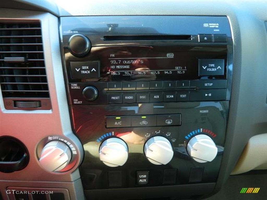 2010 Tundra SR5 CrewMax - Salsa Red Pearl / Sand Beige photo #23