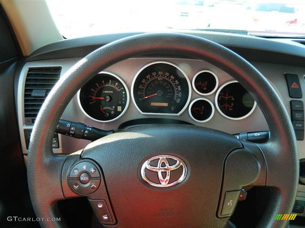 2010 Tundra SR5 CrewMax - Salsa Red Pearl / Sand Beige photo #28