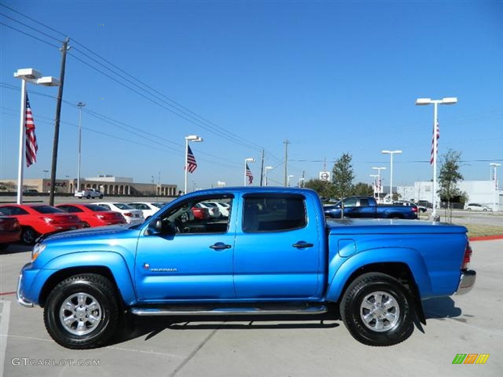 Speedway Blue Metallic 2009 Toyota Tacoma V6 SR5 PreRunner Double Cab Exterior Photo #59423288