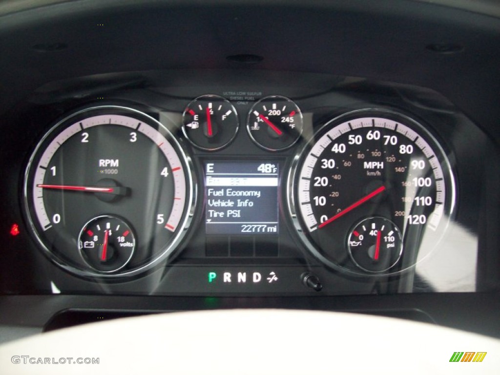 2010 Dodge Ram 2500 Big Horn Edition Crew Cab 4x4 Gauges Photos