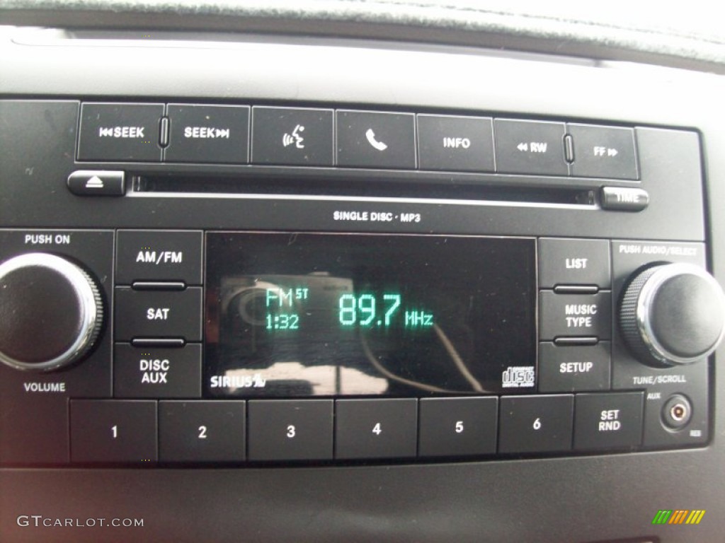 2010 Dodge Ram 2500 Big Horn Edition Crew Cab 4x4 Audio System Photo #59423348