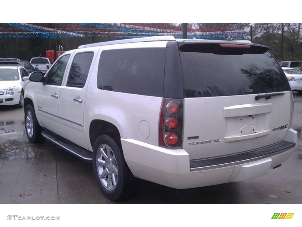 White Diamond Tricoat 2010 GMC Yukon XL Denali Exterior Photo #59423683