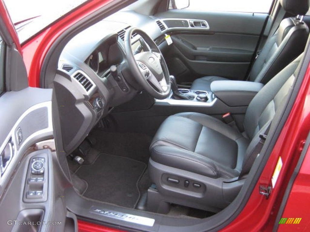 2012 Explorer Limited 4WD - Red Candy Metallic / Charcoal Black photo #12
