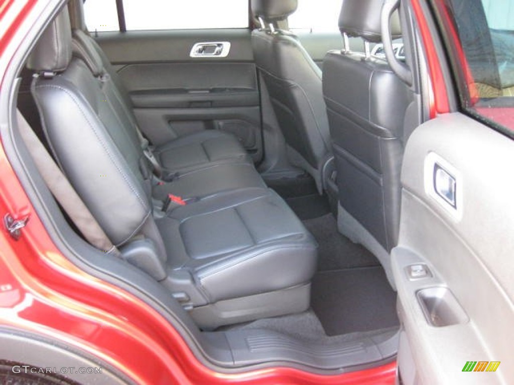 2012 Explorer Limited 4WD - Red Candy Metallic / Charcoal Black photo #22