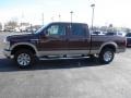 2009 Royal Red Metallic Ford F250 Super Duty Lariat Crew Cab 4x4  photo #4