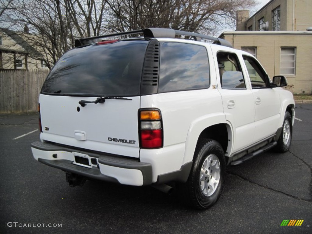 2004 Tahoe Z71 4x4 - Summit White / Tan/Neutral photo #7