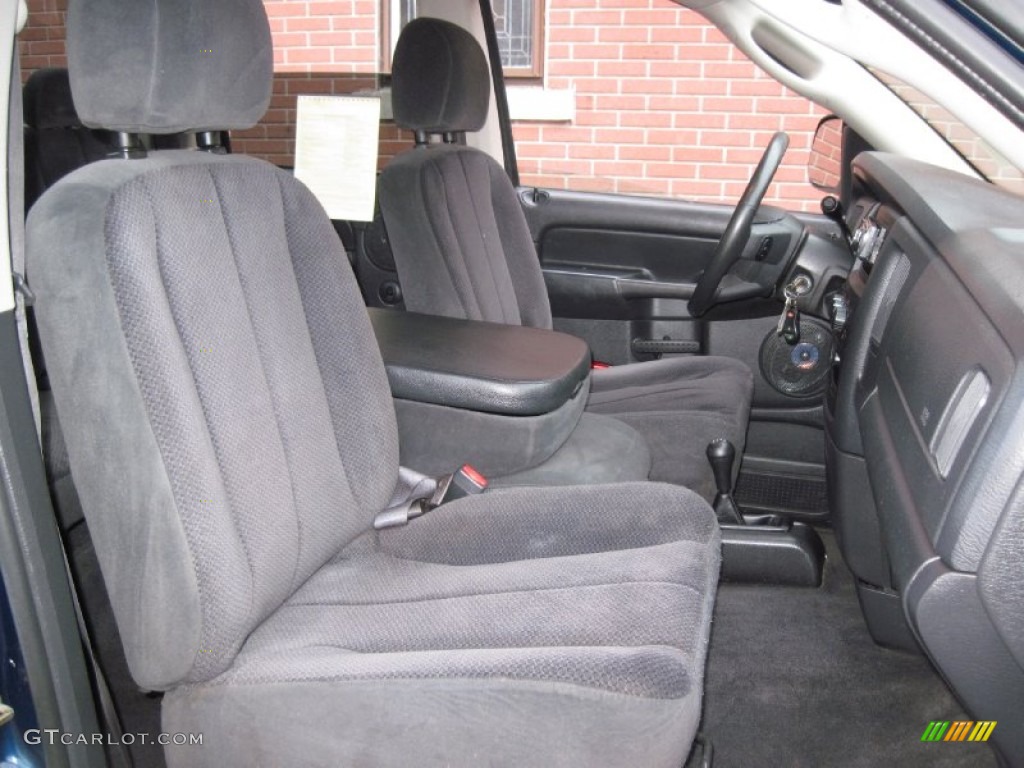 2004 Ram 1500 SLT Quad Cab 4x4 - Patriot Blue Pearl / Dark Slate Gray photo #14