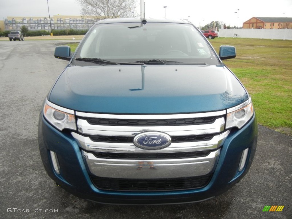 Mediterranean Blue Metallic 2011 Ford Edge SEL Exterior Photo #59427924
