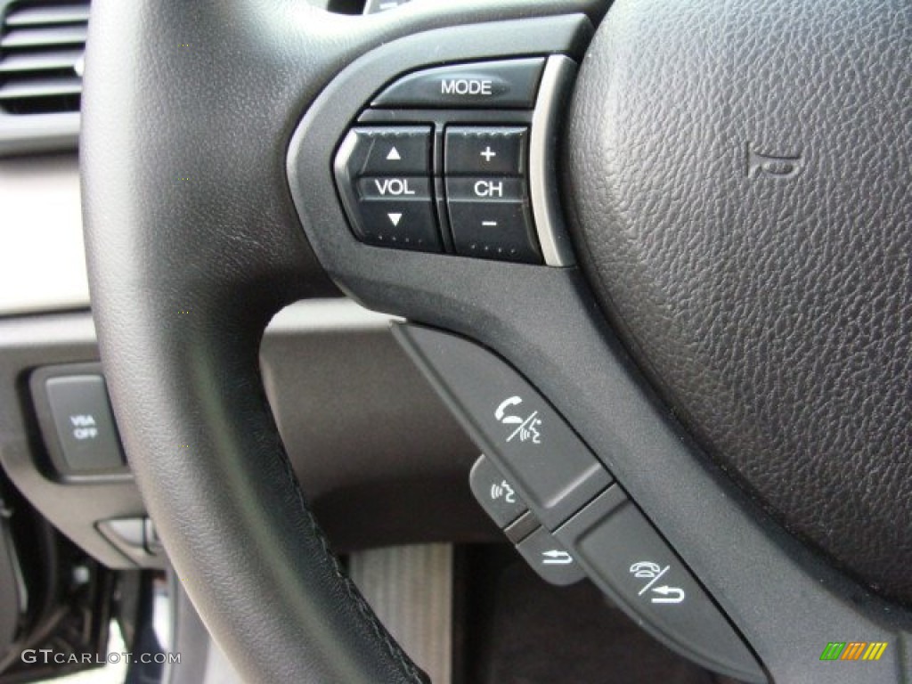 2010 TSX Sedan - Crystal Black Pearl / Ebony photo #15