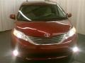 2012 Salsa Red Pearl Toyota Sienna XLE  photo #2