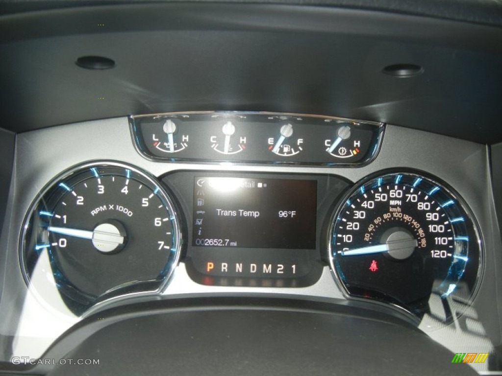 2011 Ford F150 Limited SuperCrew 4x4 Gauges Photo #59428730