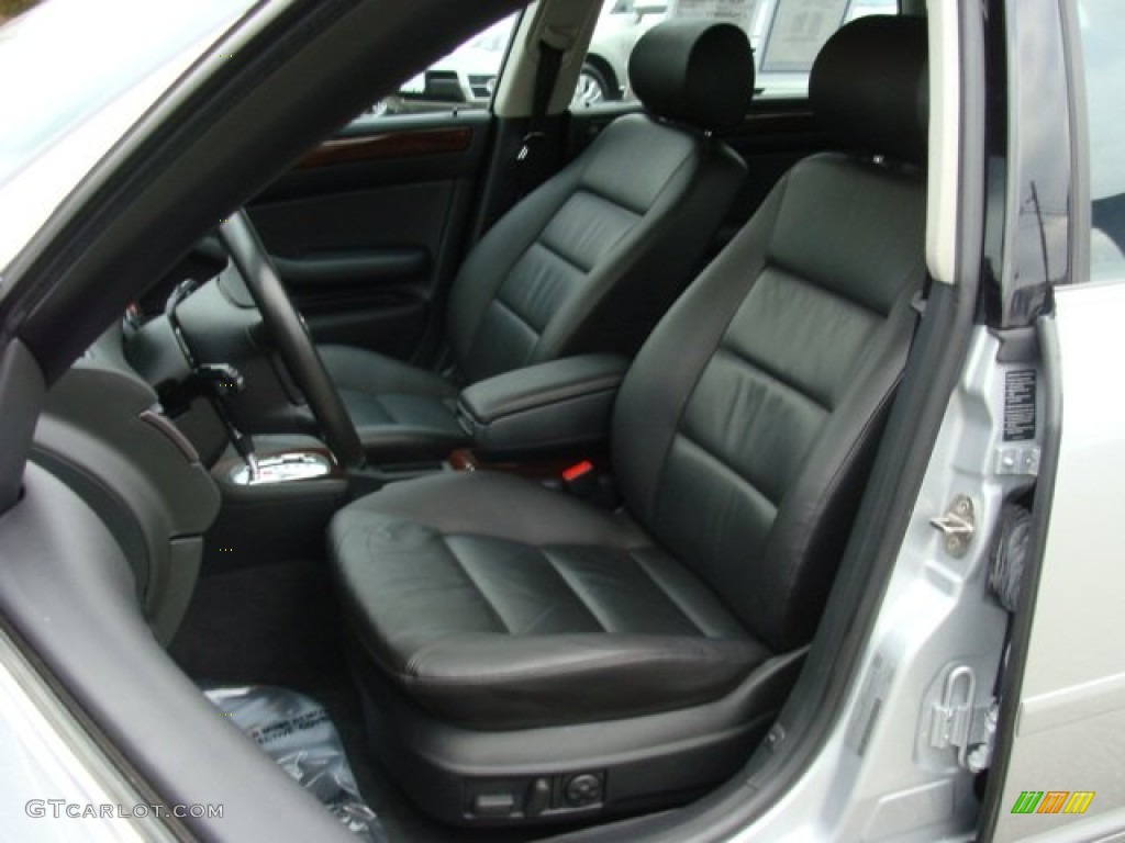 Ebony Interior 2004 Audi A6 3.0 quattro Avant Photo #59428823