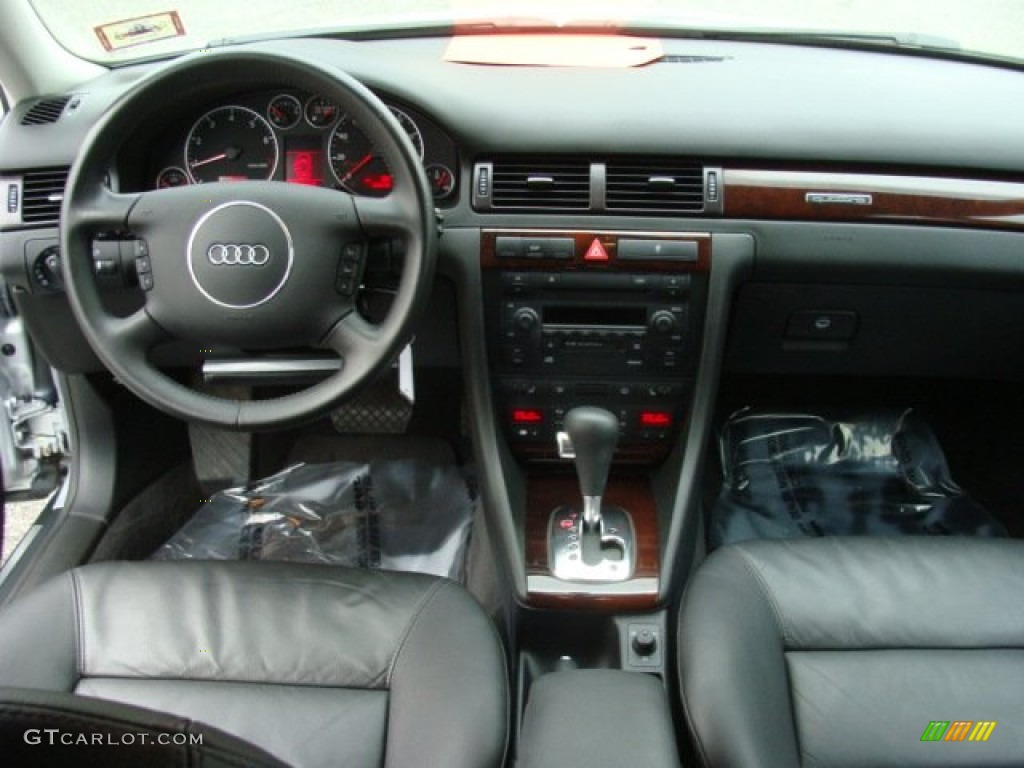 2004 Audi A6 3.0 quattro Avant Ebony Dashboard Photo #59428832