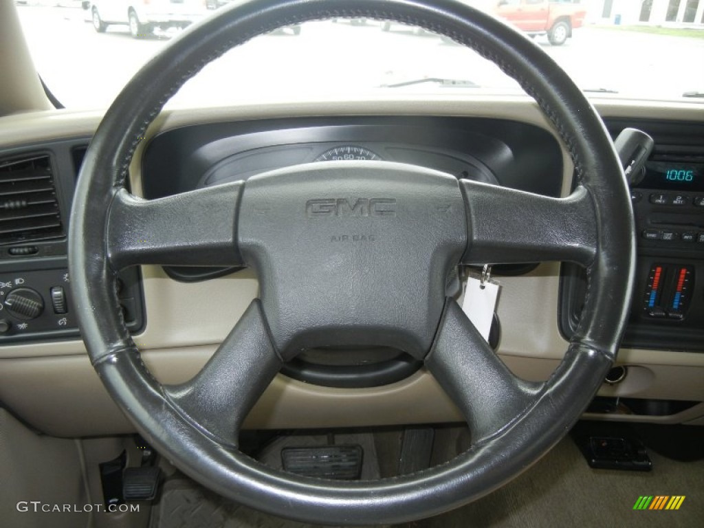 2004 GMC Sierra 1500 SLE Extended Cab Neutral Steering Wheel Photo #59429456