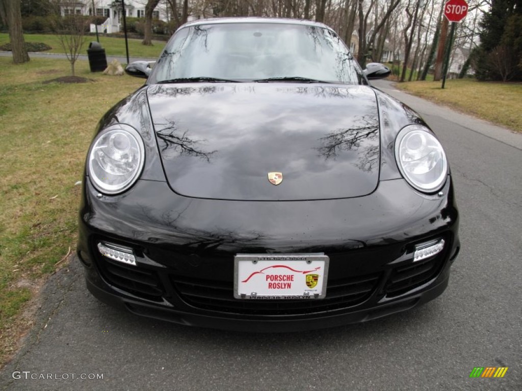 2007 911 Turbo Coupe - Black / Black photo #2